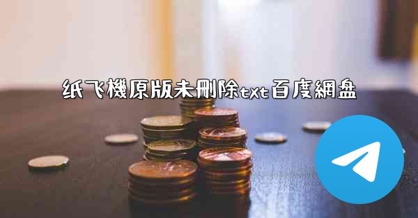 纸飞機原版未刪除txt百度網盘